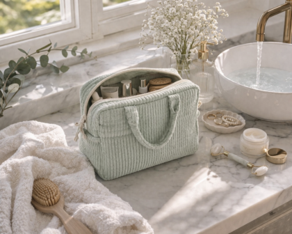 Makeup Bag set "Mint"