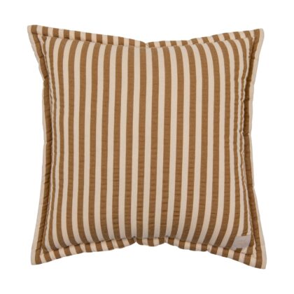 Pillow square "Olive stripes"