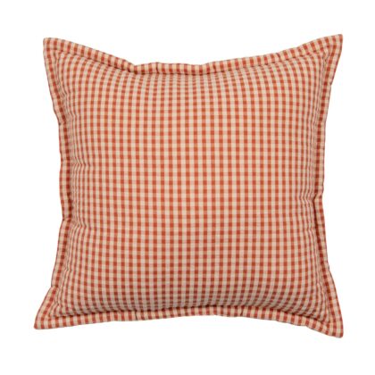 Pillow square "Rusty Check"