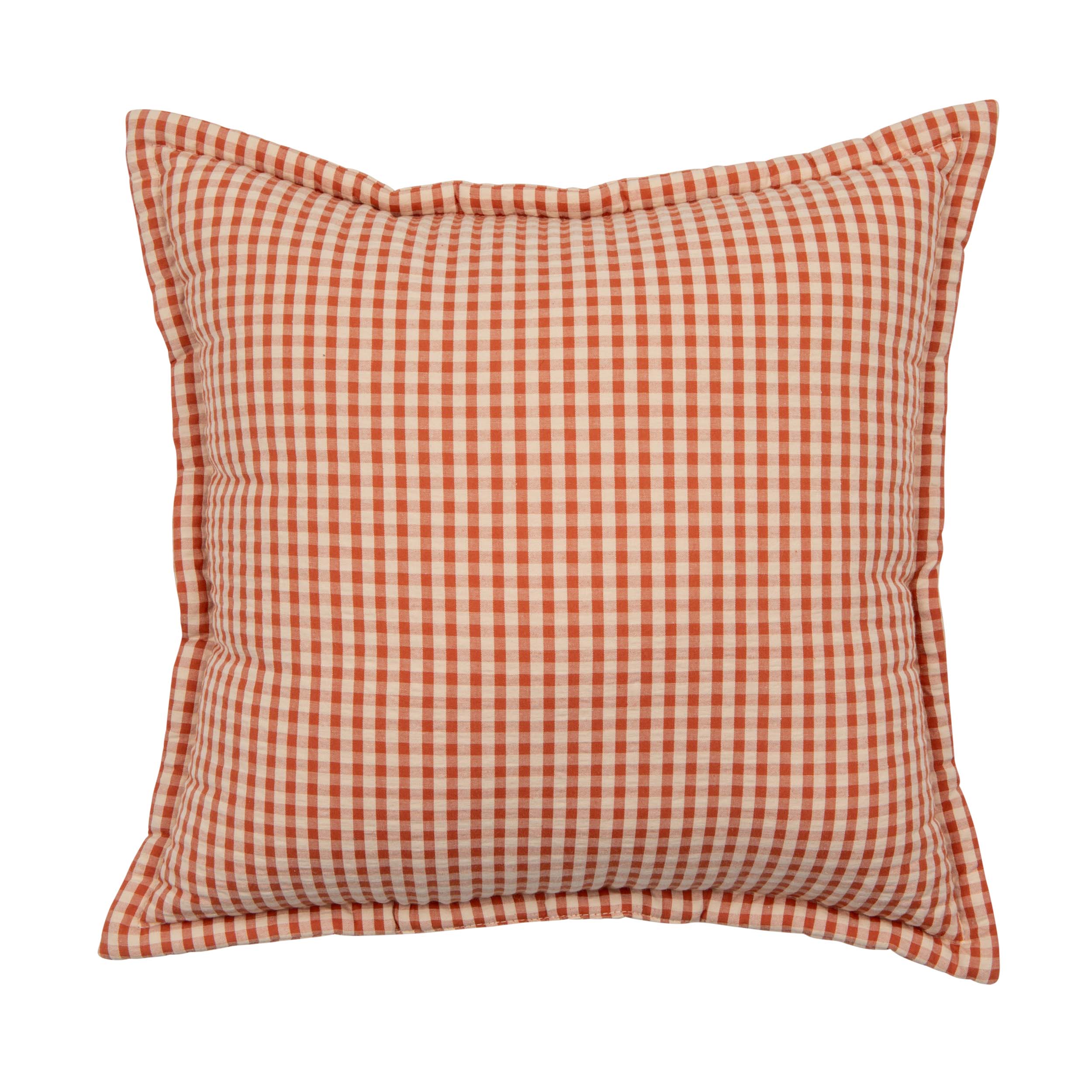 Pillow square "Rusty Check"