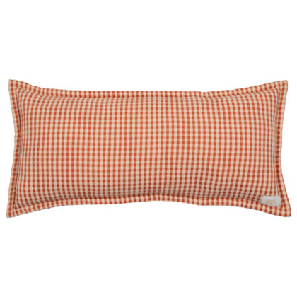 Bolster Pillow "Rusty Check"