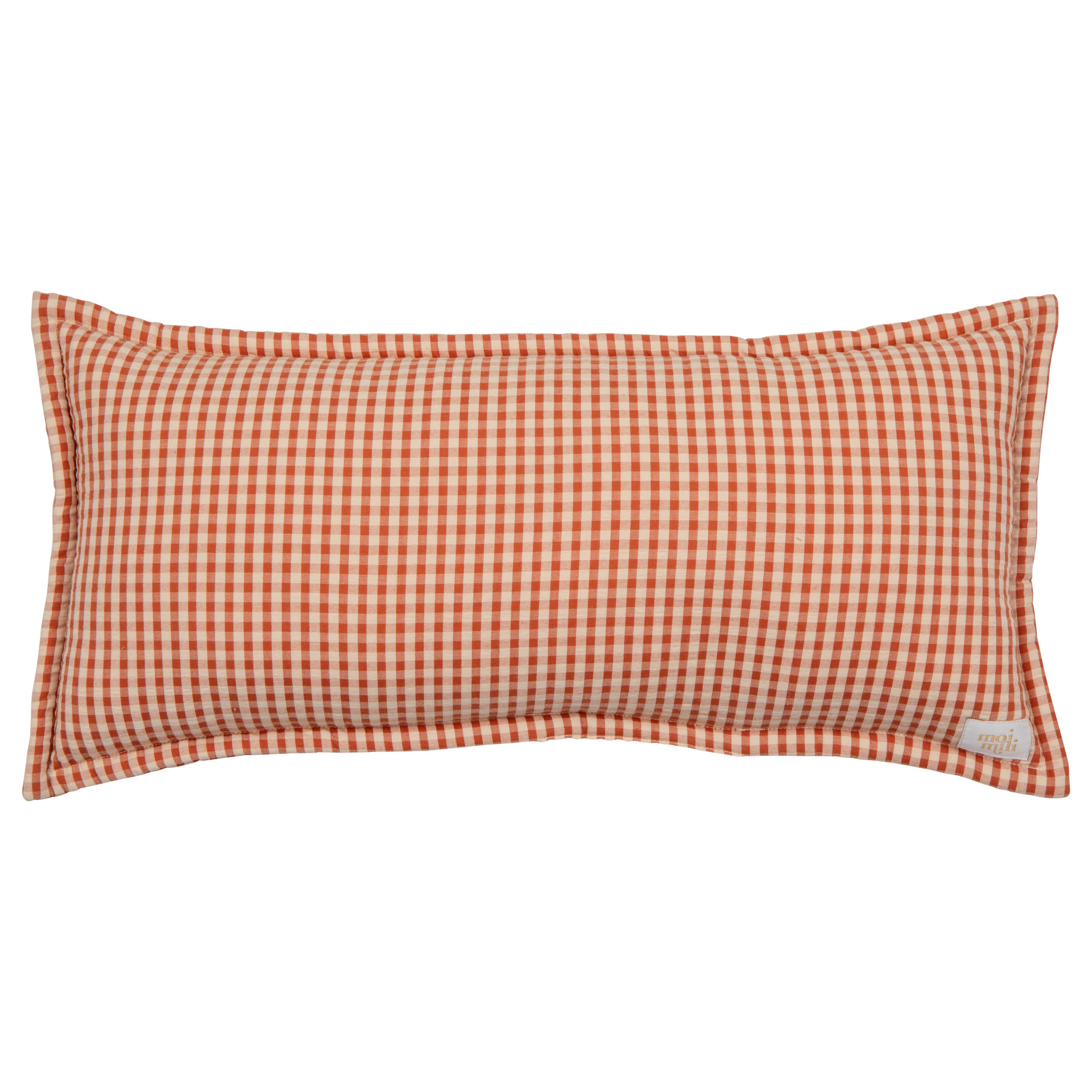 Bolster Pillow "Rusty Check"