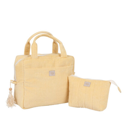 Makeup Bag set "Butter Yellow"