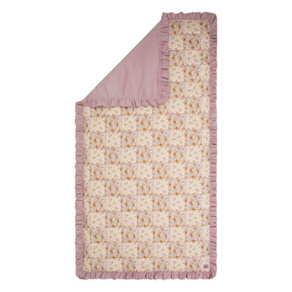 Quilted Bedspread with Ruffle – Spring garden 5906508780763 220×240 cm