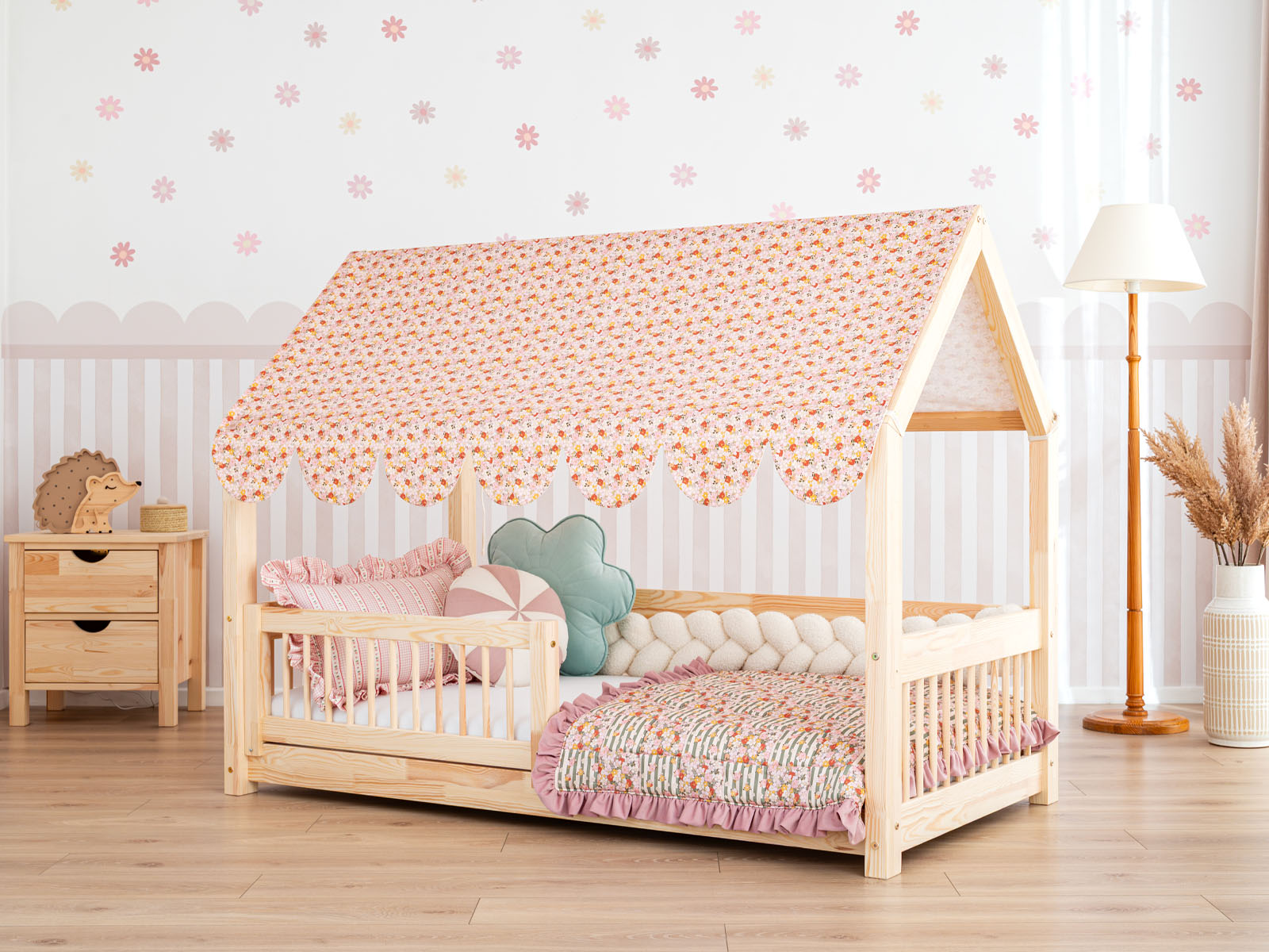 BIG Roof for House Bed Canopy- larger than 130 x 170 cm (beds no longer than 2 meters) - Image 2